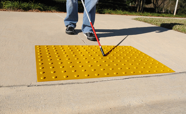 ADA Pads Improve Safety for Visually Impaired Pedestrians