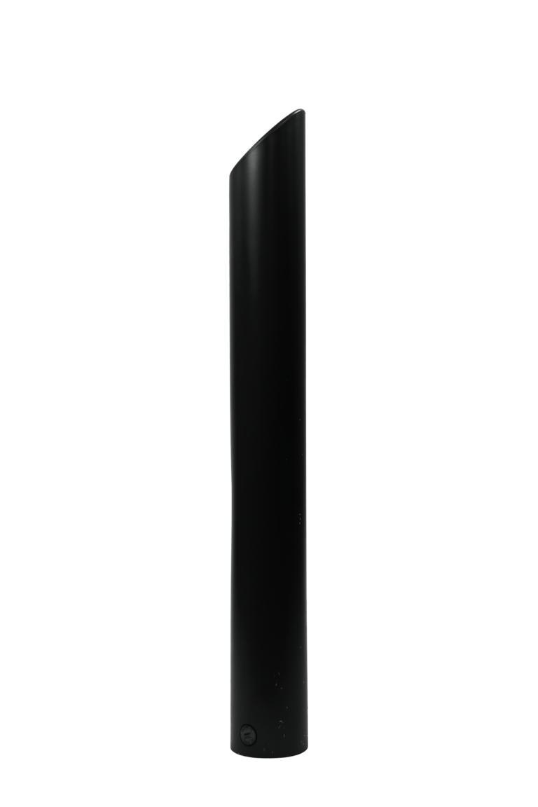 Skyline - Black Decorative Bollard Cover