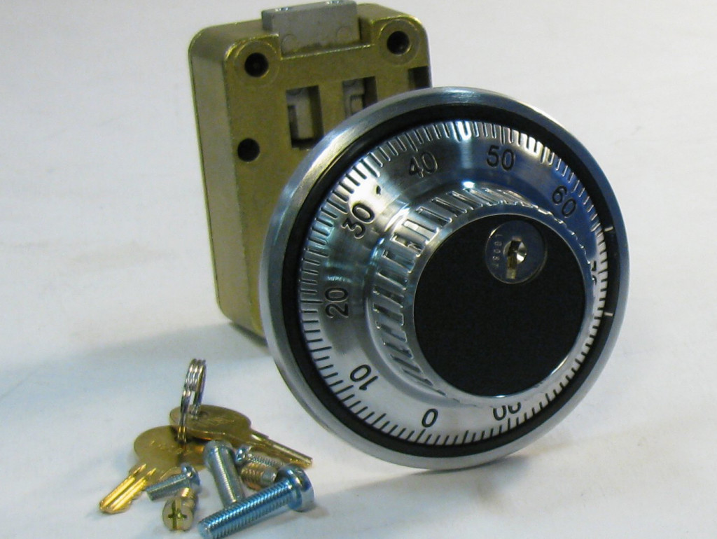 Spin-Dial Combo ATM Lock