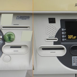 Dirty ATM vs a cleaned ATM