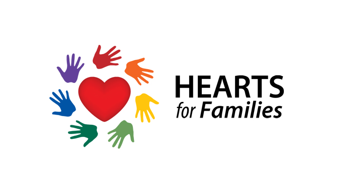 Hearts for Families logo