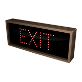 Digital exit signage