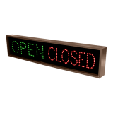 Open/Closed digital signage