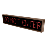 Do Not Enter digital signage