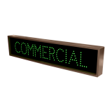 Green Commercial digital signage