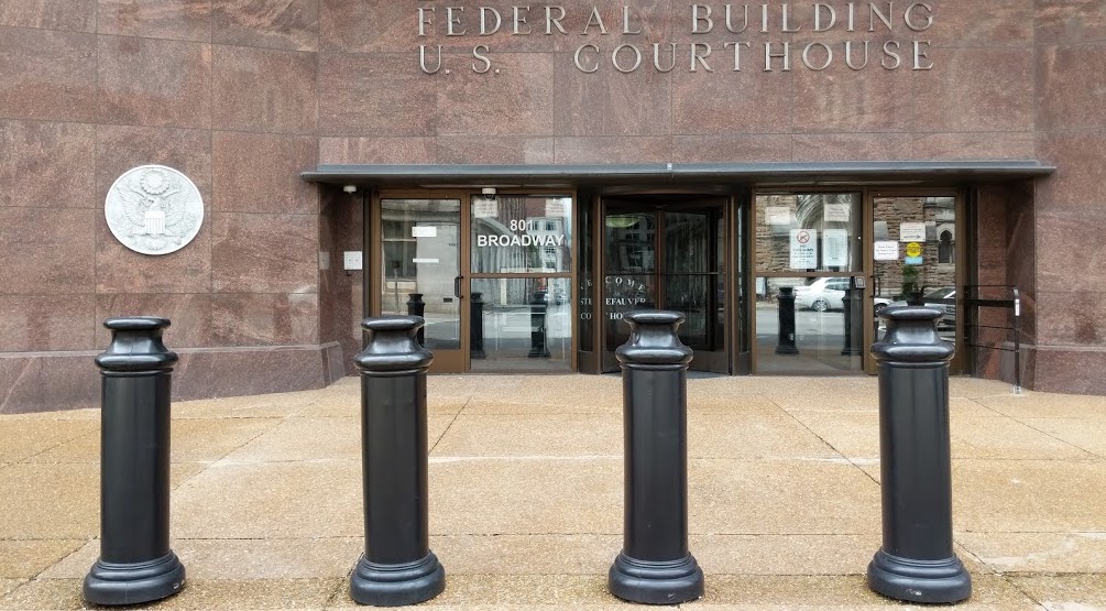Federal Courthouse entrance