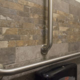 ADA handrail in bathroom